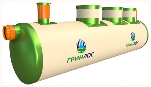 ГРИНЛОС Ливневая канализация 9-1500 стеклопластиковая