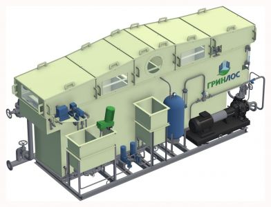 Гринлос флотатор напорный прямоугольный