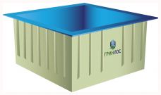 ГРИНЛОС Купель 1200*1000*1500 Прямоугольная