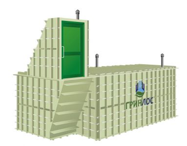 Гринлос Погреб ДТБ 1500*1500*2000