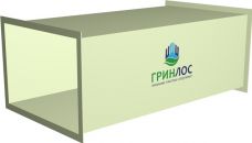 ГРИНЛОС Воздуховод 200*100 Прямоугольный