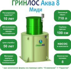 ГРИНЛОС Аква 8 Миди