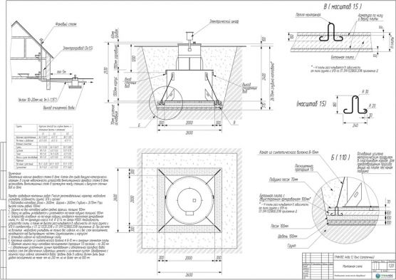 Схема монтажа ГРИНЛОС Аква 12 Лонг