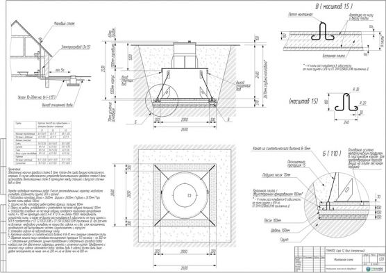 Схема монтажа ГРИНЛОС Аэро 12 Лонг