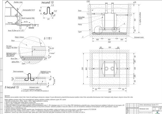 Схема монтажа Накопительный Гринлос СП 3