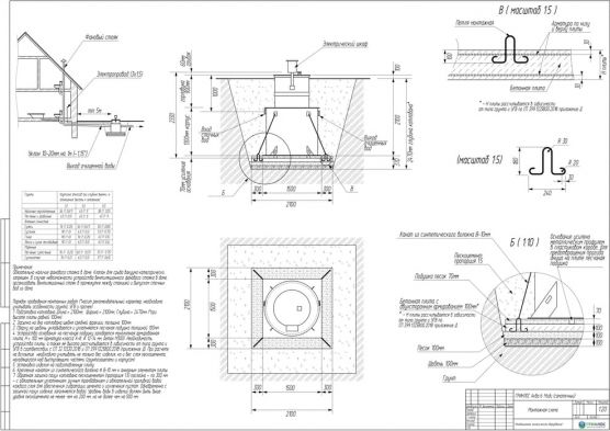 Схема монтажа ГРИНЛОС Аква 6 Миди