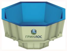 ГРИНЛОС Купель 2000*2000*1000 Восьмиугольная