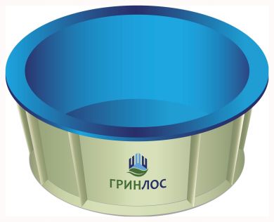 ГРИНЛОС Купель 2000*2000*1200 Круглая