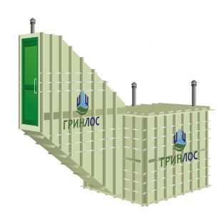 Гринлос Погреб ДТ 1500*2000*2000