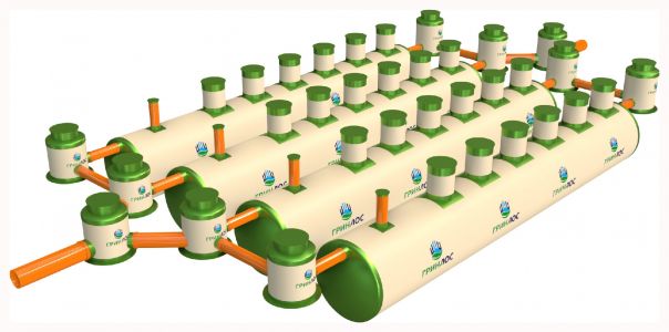 ГРИНЛОС Ливневая канализация 240-2300 стеклопластиковая
