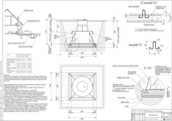 Схема монтажа ГРИНЛОС Аэро 10 Лонг
