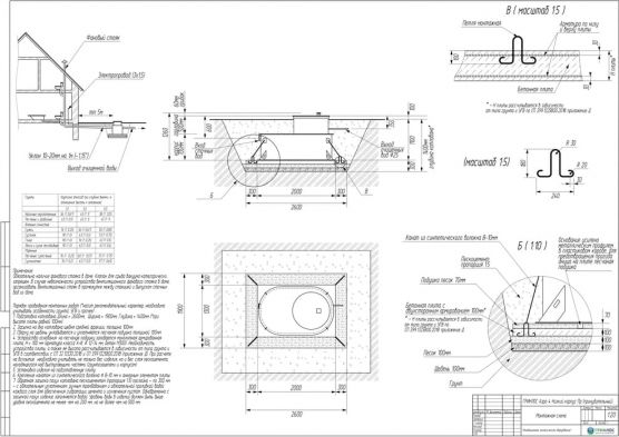 Схема монтажа ГРИНЛОС Аэро 4 Пр низкий корпус
