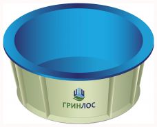 ГРИНЛОС Купель 2000*2000*1200 Круглая