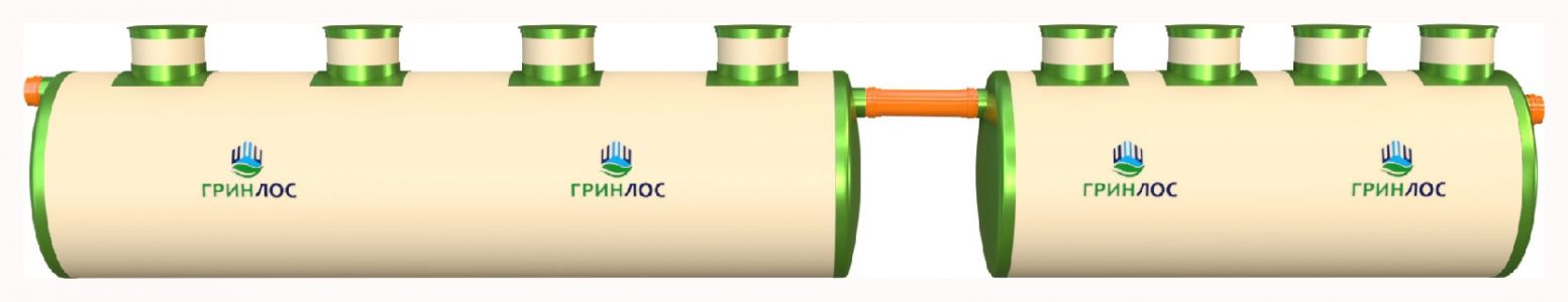 ГРИНЛОС Ливневая канализация 60-2300 стеклопластиковая