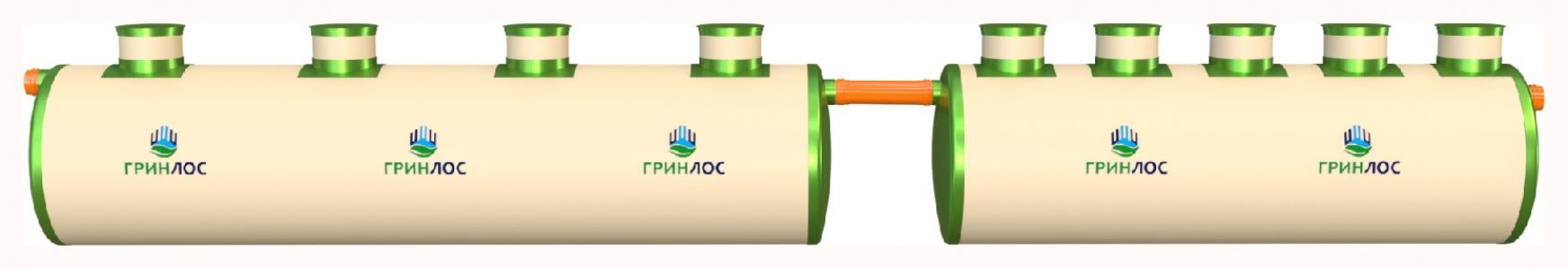 ГРИНЛОС Ливневая канализация 70-2300 стеклопластиковая