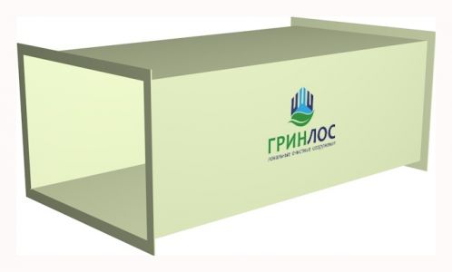 ГРИНЛОС Воздуховод 125*100 Прямоугольный