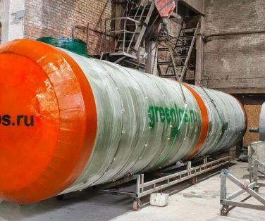 Изготовление и отгрузка оборудования ГРИНЛОС: Стеклопластиковые емкости 50 м³ и технологические колодцы для объекта в Архангельске
