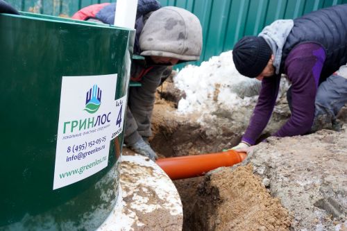 Монтаж ГРИНЛОС Аква 4
