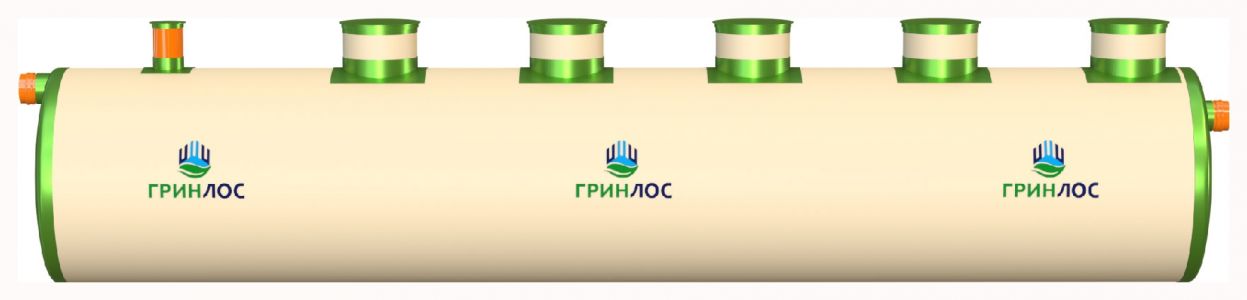 ГРИНЛОС Ливневая канализация 45-2300 стеклопластиковая